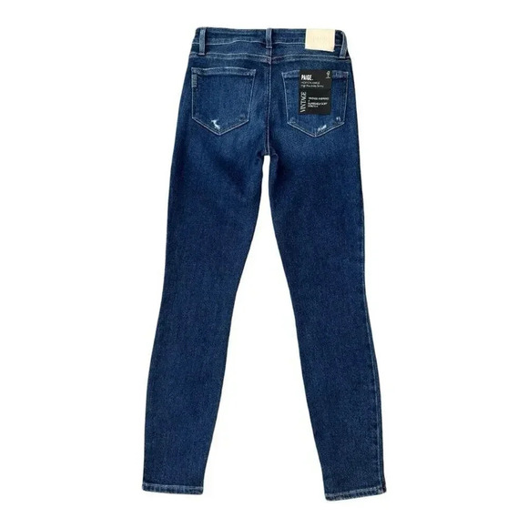 NEW PAIGE Women’s Size 4 (26) Hoxton Ankle in Emotion Distressed NWT‎ - Picture 3 of 9